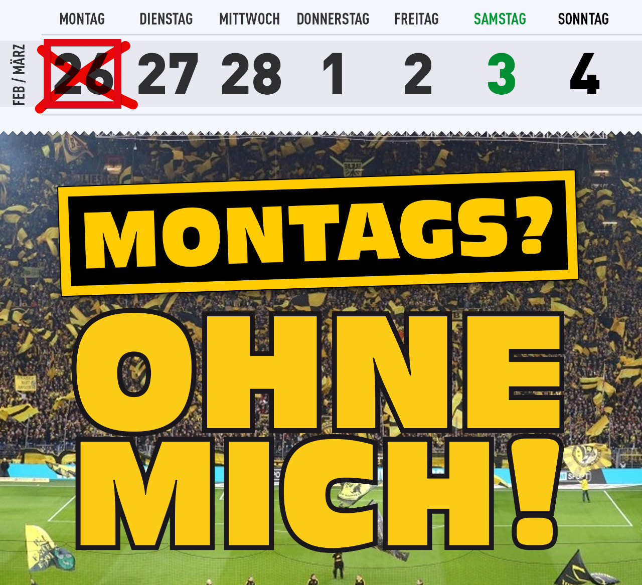 Montagsspielboykott Heimspiel Augsburg