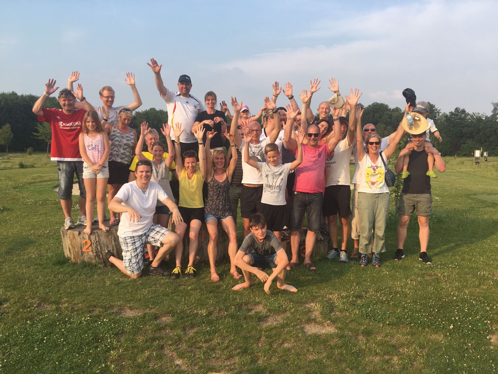 Fußballgolf mit Herzblut Schwarzgelb